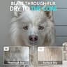Blanlody 5.2HP Professional High Velocity Dog Hair Blower Grooming Dryer
