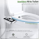 SAMODRA Ultra-Slim Non-Electric Cold Water Bidet Toilet Seat Attachment