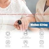 Wellue O2Ring Continuous Sleep Oxygen Monitor with Bluetooth Connectivity