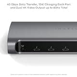 Satechi 11-in-1 Thunderbolt 4 Docking Station with 100W Charging & SD