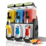 GSEICE 45L Triple-Tank Commercial Slushy Machine with Illuminated Tanks
