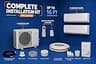 Senville SENA-30HF/D 28,000 BTU Dual Zone Mini Split Air Conditioner Heat Pump
