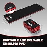 TOMMARS Heavy Duty 44.88-Inch Foldable Kneeling Pad for Auto Mechanics