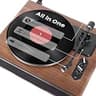 1 BY ONE High Fidelity Belt Drive Turntable with Built-in Stereo Speakers