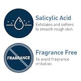 CeraVe SA Moisturizing Cream with Salicylic Acid, Lactic Acid, and Essential Ceramides