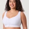 DELIMIRA Women's Wireless Posture Bra with X-Shape Back Reinforcement