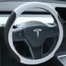 EcoNour Custom-Fit 240T Polyester Windshield Sun Shade for Tesla Model 3 & Y