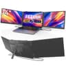 FEZOBR 14-Inch Ultra-Slim Triple Portable Monitor Extender with 1080P IPS Display