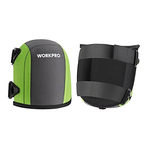WORKPRO Lightweight Garden Knee Pads with Soft-Shell EVA Foam Padding