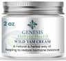 Genesis Wild Yam Root Cream Top Allergen Free Plant-Based Formula 4oz