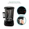 NutriChef PKRTVG34 Countertop Vertical Rotating Shawarma and Rotisserie Oven