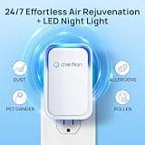 Clarifion Portable Filterless Negative Ion Air Purifier for Home and Office 3-Pack