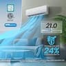 TOSOT 18,000 BTU (9K+9K) Dual Zone Mini Split Air Conditioner with Heat Pump