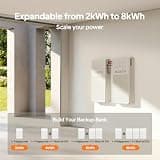 BLUETTI FridgePower 2016Wh Portable LiFePO4 Power Station Backup System