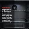 Blaze 24-Inch Outdoor Compact Refrigerator Solid Door Built-In 5.5 Cu Ft