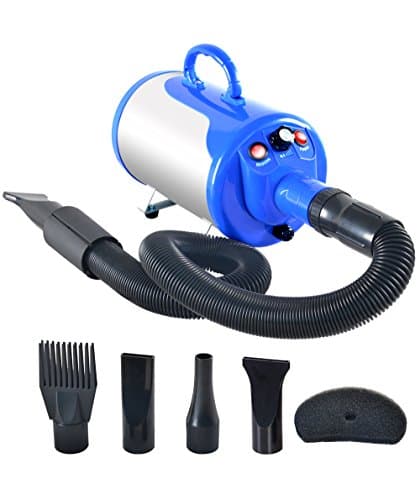 SHELANDY Groomer Partner High Velocity Pet Hair Force Dryer with Heater