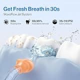 usmile C10 Portable Cordless Water Flosser with 95-Day Battery Life Capacity