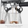 Breville Bambino BES450BSS Ultra-Compact 15-Bar Home Espresso Machine with Steam Wand