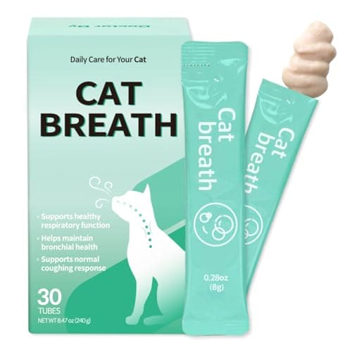 Doctor By Cat Breath Bronchial Respiratory Lickable Chicken Supplement, 30 Packets