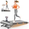 Trisomy Walking Pad Treadmill with 15% Auto Incline & 450 lbs Capacity
