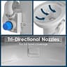Voyager Plus Residential Height RV Toilet, Porcelain Bowl, Freeze Valve