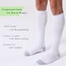 FITRELL Firm Graduated Compression Socks 20-30 mmHg with Cushion (3 Pairs)