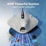PoolMr Cordless Robotic Pool Cleaner with 120-Minute Anti-Return System