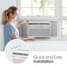 LG 8,000 BTU Window Air Conditioner with Dehumidifier and Auto Restart