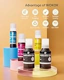 Hiipoo 580ML Anti-UV Sublimation Ink Refill Bottles for EcoTank Printers