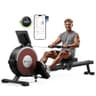 MERACH Q1S Smart Electromagnetic Auto-Adjust Rowing Machine for Home Gyms