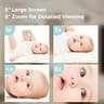 Generic 5.0-Inch 1080p Long Range Video Baby Monitor with Sony Starvis Sensor
