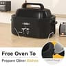 Sunvivi 24-Quart Electric Turkey Roaster Oven Featuring a Clear Viewing Lid