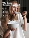Euhomy Smart App-Controlled Countertop Nugget Ice Maker, 40 lbs Capacity
