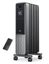 DREO DR-HSH010 1500W Oil-Filled Radiator Tower Heater with Touchscreen
