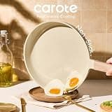 CAROTE 22-Piece Non-Toxic Ceramic Nonstick Pots and Pans Cookware Set