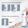 Vacbird Travel Vacuum Bags Set With Rechargeable Electric Air Pump, 15 Pack