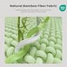 HOMRELEXA 3-Inch Firm Bamboo Charcoal & Gel Dual-Layer Mattress Topper