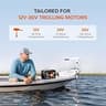 Litime 12V 100Ah LiFePO4 Trolling Motor Battery, Group 31 (Single Pack)