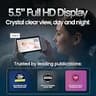 Babysense PRO 5.5-Inch Full HD Split Screen Video Baby Monitor with Dual Cameras