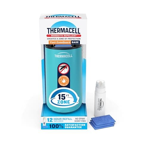Thermacell Fuel-ZoneGuard Base Fuel-Powered 15-Foot Zone Mosquito Repeller