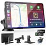 Surcsa 9-Inch Durable Wireless CarPlay Screen with Extreme Heat Resistance and GPS