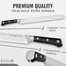 Cutluxe Artisan Series BBQ Carving Set with 12-Inch Knife and 10-Inch Honing Rod