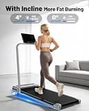 Yagud Under Desk Walking Pad Treadmill with 5-Layer Shock Absorption