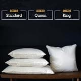 Down Etc Luxury Hotel 25/75 Goose Down & Feather Pillow - Queen Size
