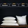 Down Etc Luxury Hotel 25/75 Goose Down & Feather Pillow - Queen Size