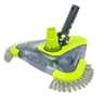 Sepetrel Upgraded Triangular Pool Vacuum Head with Side Brushes & Swivel