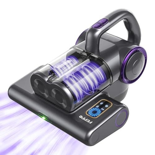 FEPPO Corded Mattress Vacuum Cleaner with 16Kpa Suction and Multi-Layer HEPA