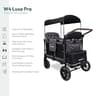 WonderFold W4 Luxe Pro Premium 4-Passenger All-Terrain Stroller Wagon Series