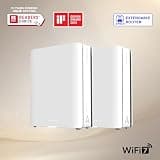 ASUS ZenWiFi BQ16 Pro Quad-Band BE25000 WiFi 7 Whole Home Mesh (2-Pack)