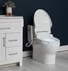 Alpha Bidet JX2 Elongated Electric Bidet Toilet Seat with Tankless Heater